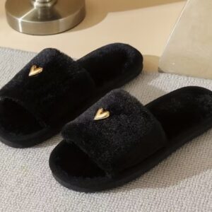 Pantuflas negras 24/24.5