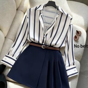 Conjunto azul marino M